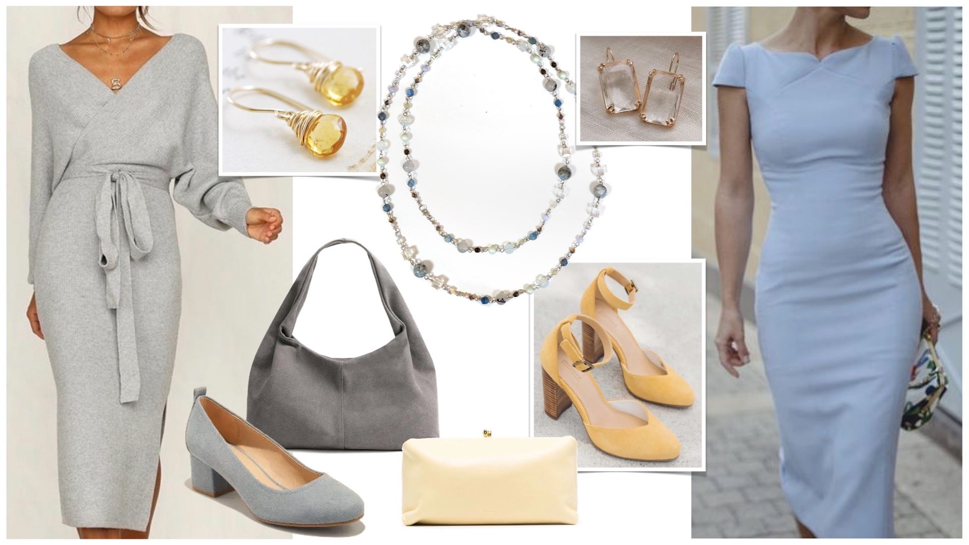 S/S Daily Look with "Caribbean Sands" Necklace - Aile.Jewelry StyleBook Advise