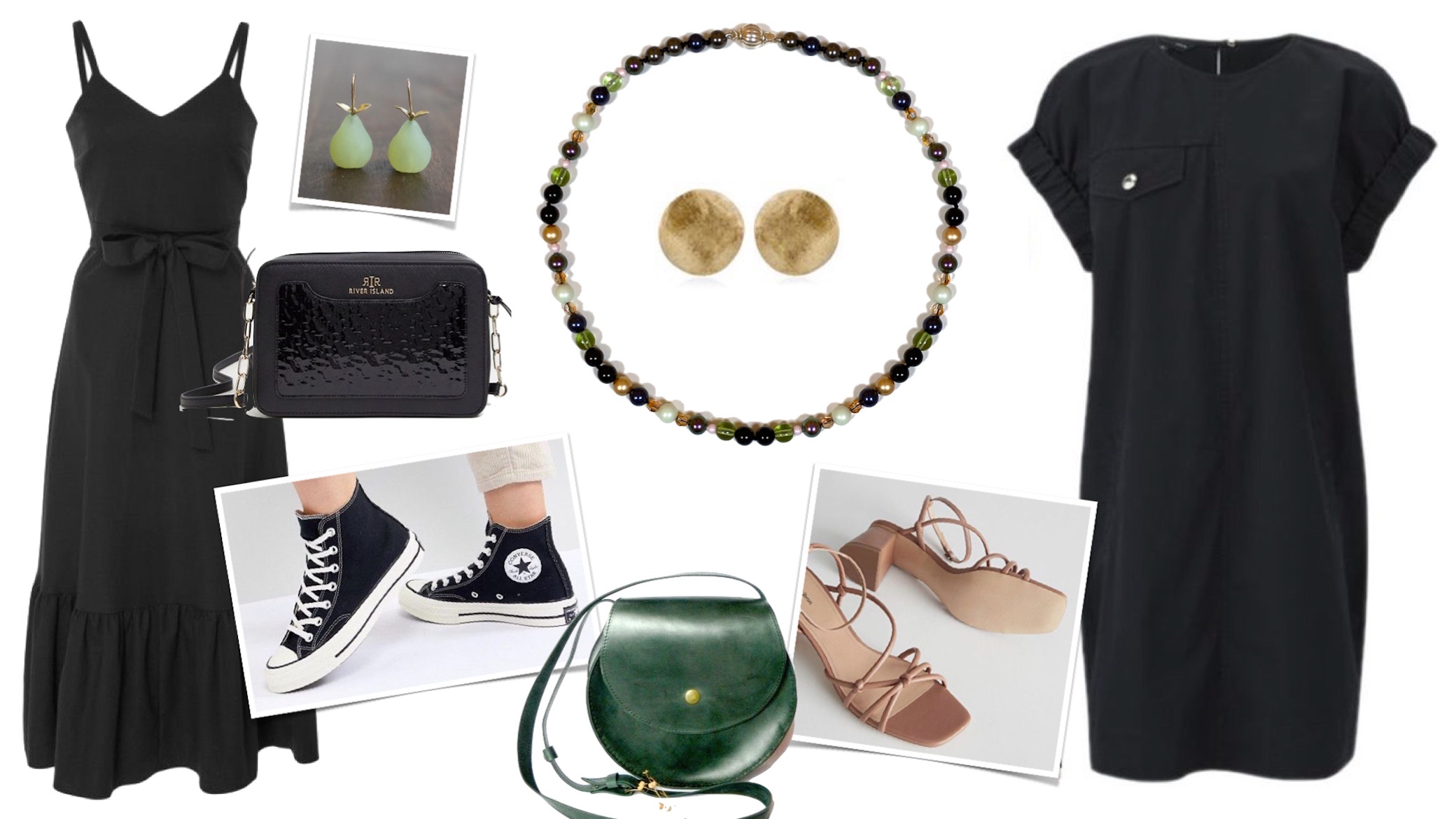 S/S Daily Look with "Wild Berries" Necklace - Aile.Jewelry StyleBook Advise